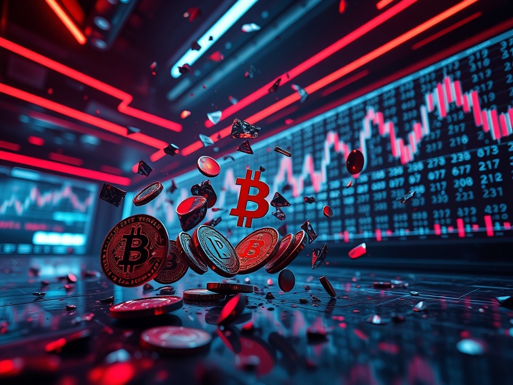 Bitcoin ve Altcoinlerde Şok: 24 Saatte 2,2 Milyar Dolar Tasfiye