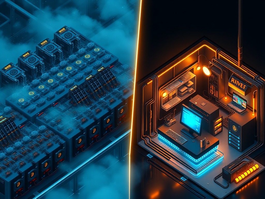 Bitcoin Madenciliği 2025: Sanayi Konsolidasyonu ve Solo Madencilik