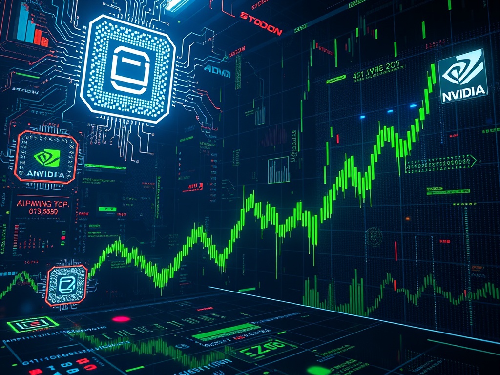 AI Hisse Düşüşü Piyasaları Sarsarken Nvidia ve Rakipler Etkileniyor